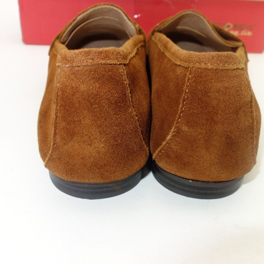 NEW American Rag Women's Cammiel Cognac Brown Loafers Flats Size 6 - Picture 5 of 8